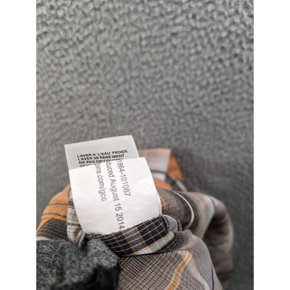 Royal Robbins Shirt Mens XL Button Up Short Sleeve Plaid Poly Modal Contemporary - Picture 12 of 13